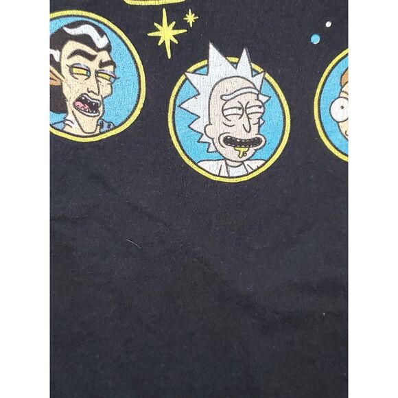 A Rick And Morty Men's T-Shirt Cartoon Network Graphic Print Spaceship XXL - Picture 5 of 10